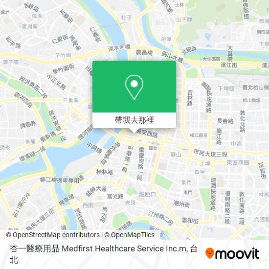 杏一醫療用品 Medfirst Healthcare Service Inc.m地圖