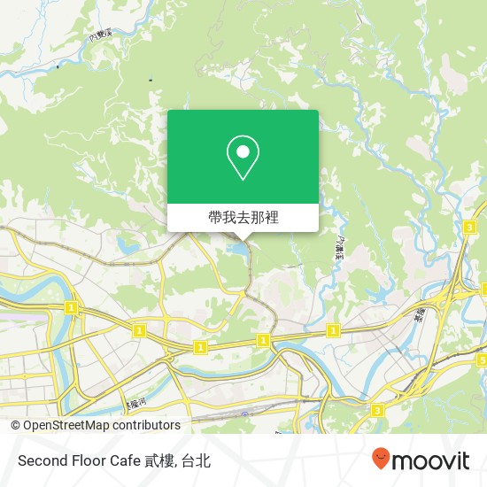 Second Floor Cafe 貳樓地圖