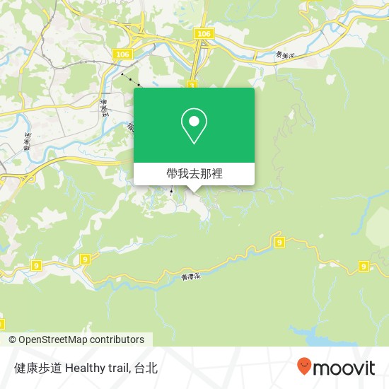 健康歩道 Healthy trail地圖