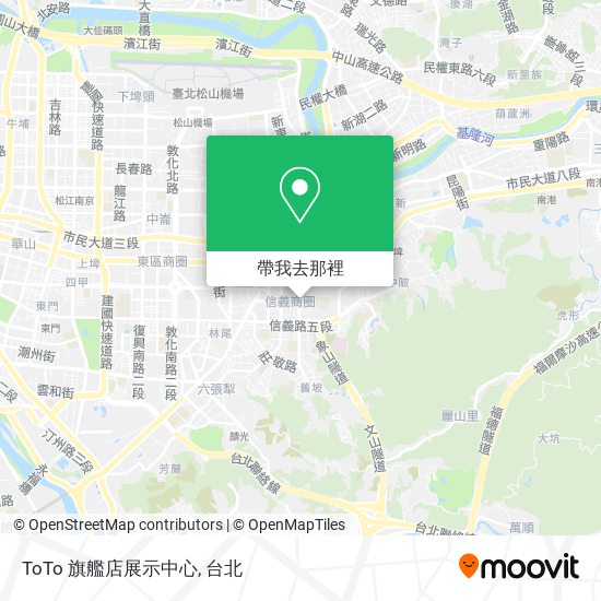 ToTo 旗艦店展示中心地圖