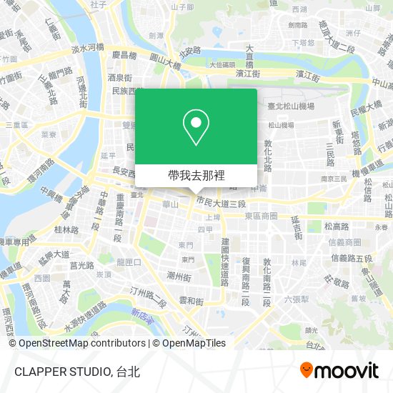 CLAPPER STUDIO地圖
