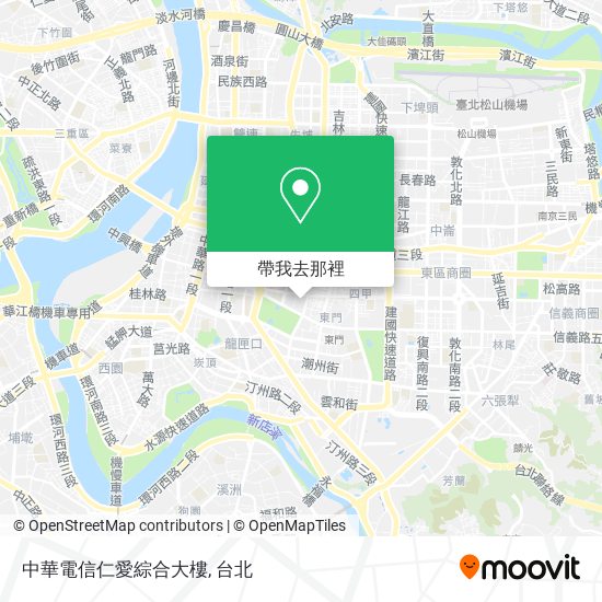 中華電信仁愛綜合大樓地圖