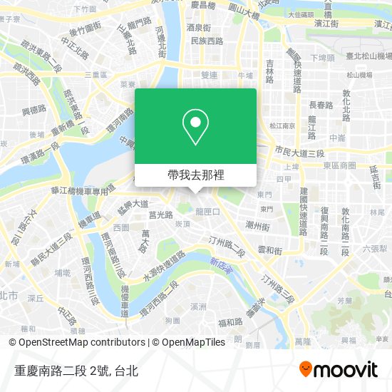 重慶南路二段 2號地圖