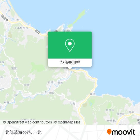 北部濱海公路地圖
