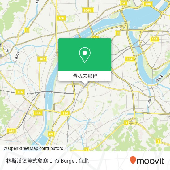 林斯漢堡美式餐廳 Lin's Burger地圖