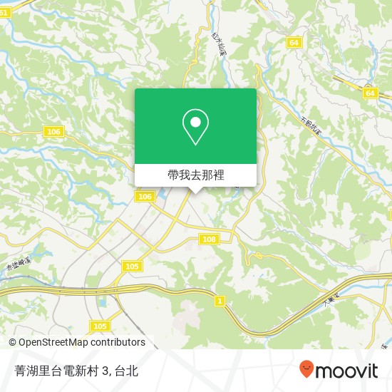 菁湖里台電新村 3地圖