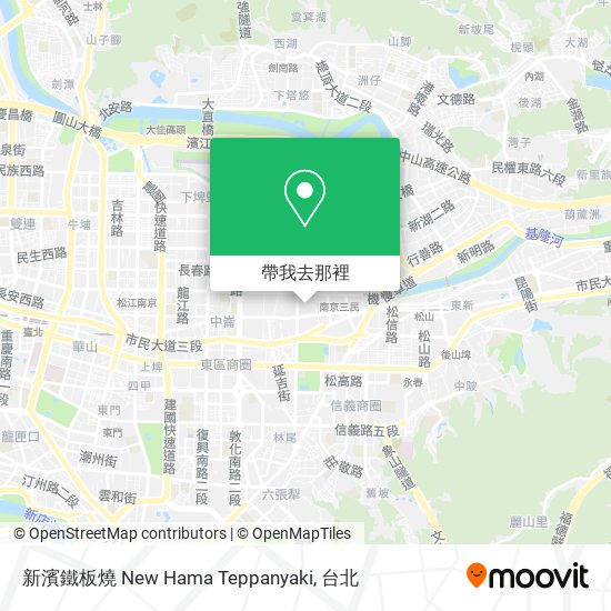 新濱鐵板燒 New Hama Teppanyaki地圖