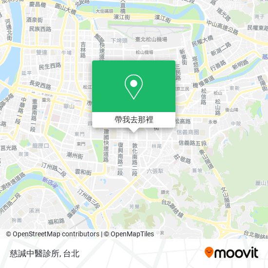 慈諴中醫診所地圖