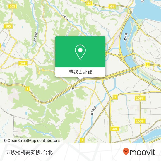 五股楊梅高架段地圖