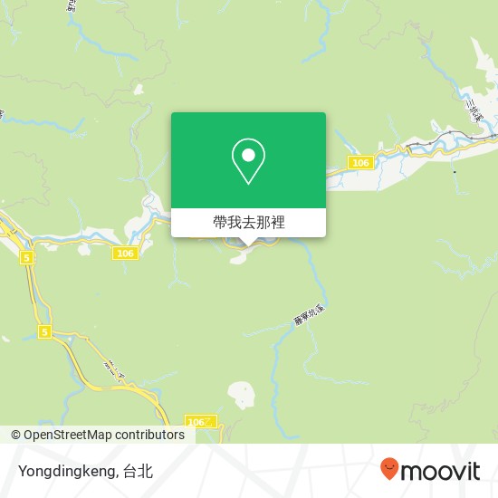 Yongdingkeng地圖