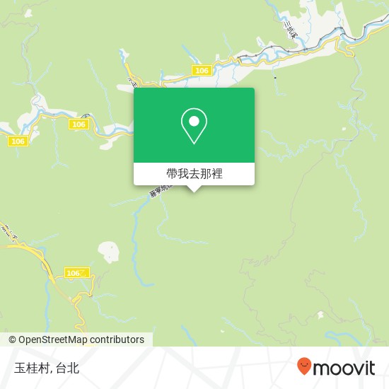 玉桂村地圖