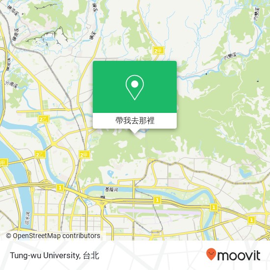Tung-wu University地圖