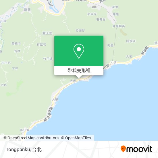 Tongpanku地圖