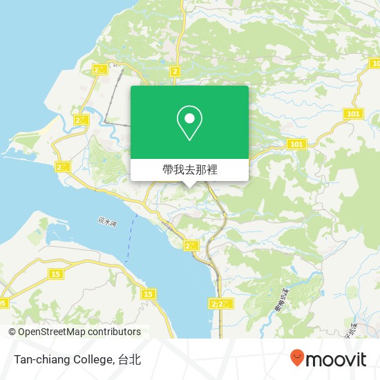 Tan-chiang College地圖