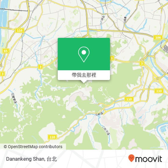 Danankeng Shan地圖