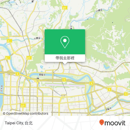 Taipei City地圖