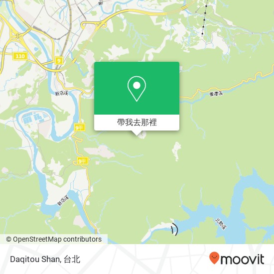 Daqitou Shan地圖