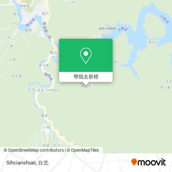 Sihcianshuei地圖