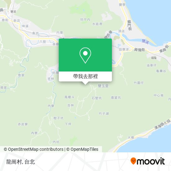 龍崗村地圖