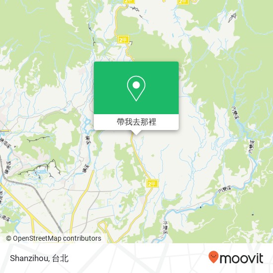 Shanzihou地圖