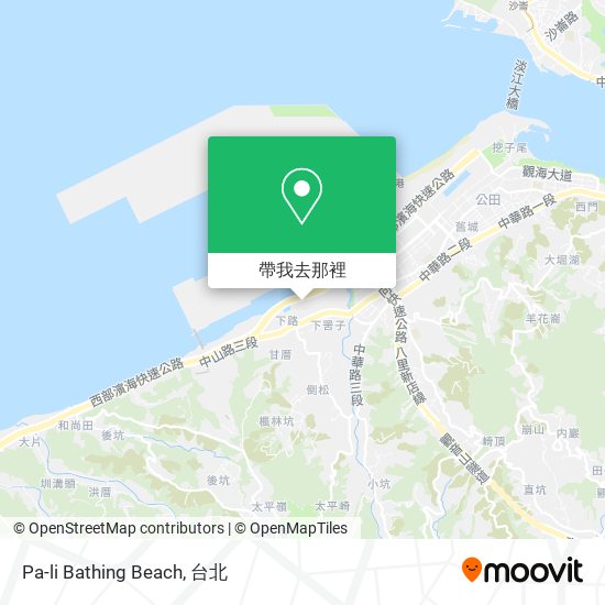 Pa-li Bathing Beach地圖