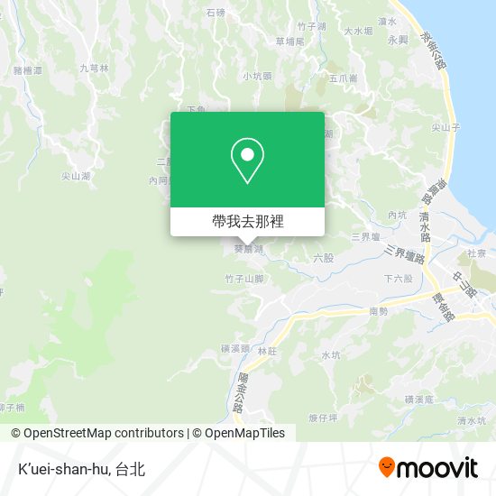 K’uei-shan-hu地圖