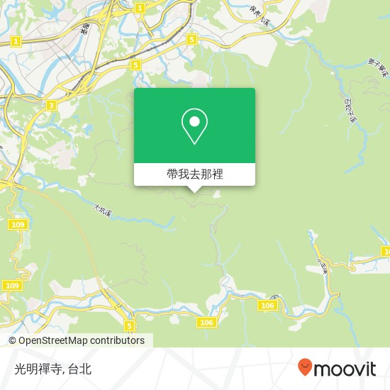 光明禪寺地圖