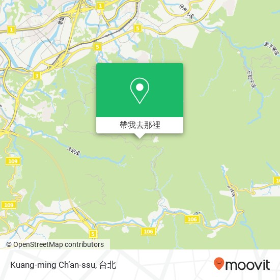 Kuang-ming Ch’an-ssu地圖