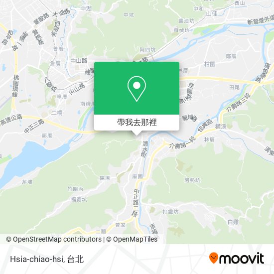 Hsia-chiao-hsi地圖