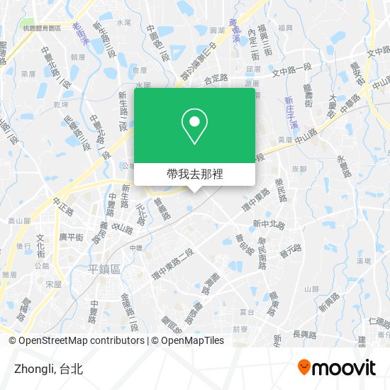 Zhongli地圖