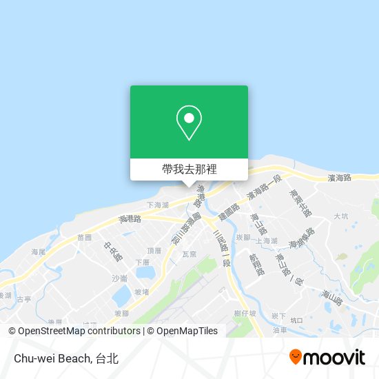 Chu-wei Beach地圖