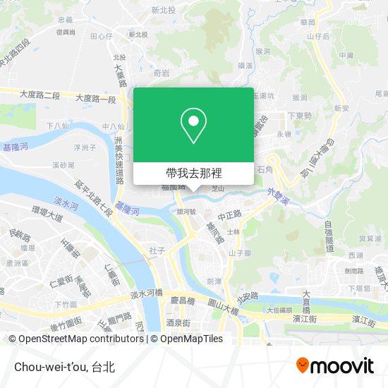 Chou-wei-t’ou地圖