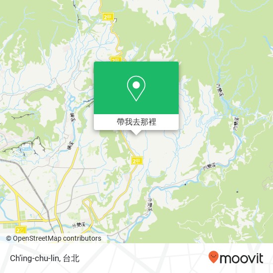 Ch’ing-chu-lin地圖