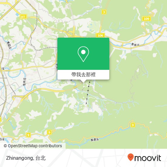 Zhinangong地圖