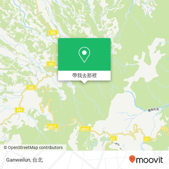 Ganweilun地圖
