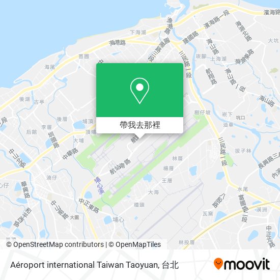 Aéroport international Taiwan Taoyuan地圖