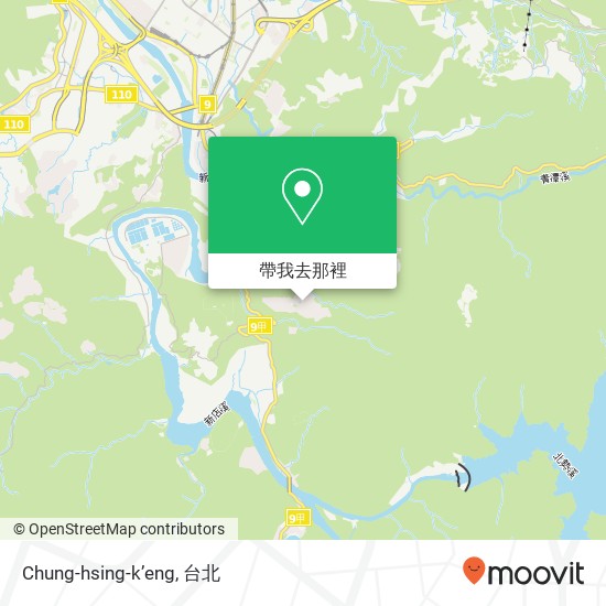 Chung-hsing-k’eng地圖