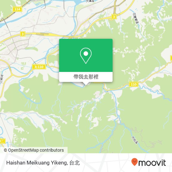 Haishan Meikuang Yikeng地圖