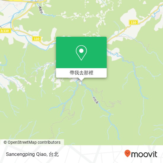 Sancengping Qiao地圖