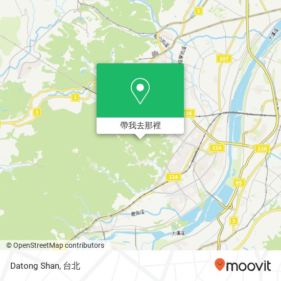 Datong Shan地圖