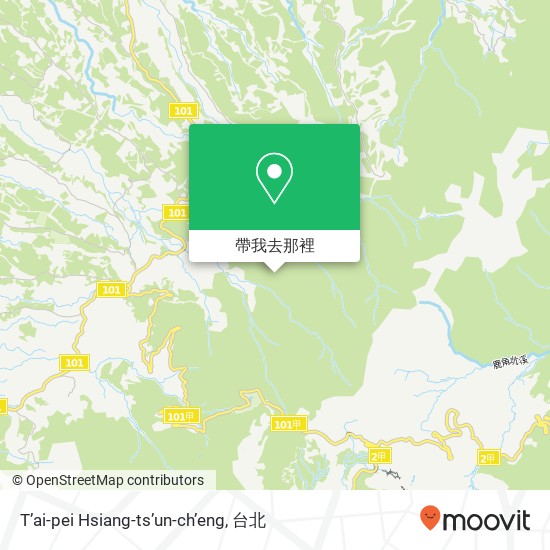 T’ai-pei Hsiang-ts’un-ch’eng地圖