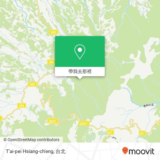T’ai-pei Hsiang-ch’eng地圖