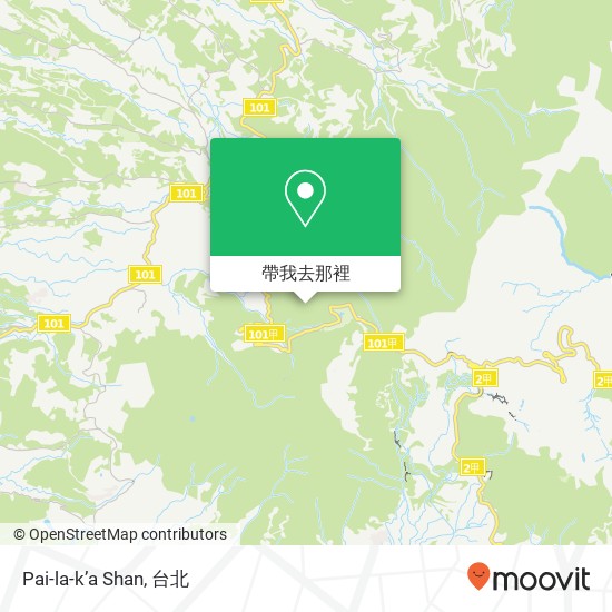 Pai-la-k’a Shan地圖