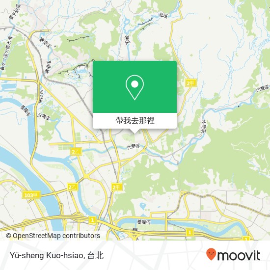 Yü-sheng Kuo-hsiao地圖
