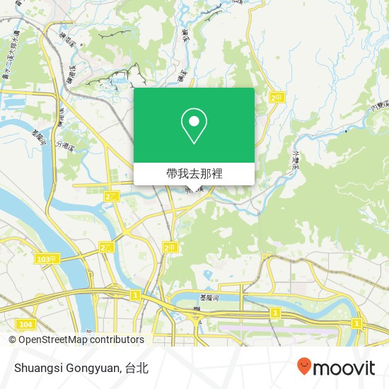 Shuangsi Gongyuan地圖