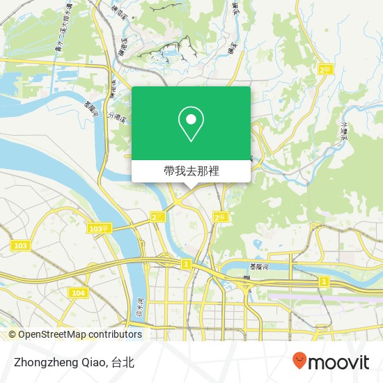 Zhongzheng Qiao地圖