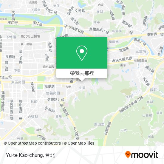 Yu-te Kao-chung地圖
