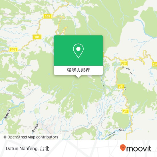 Datun Nanfeng地圖