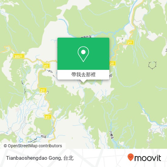 Tianbaoshengdao Gong地圖