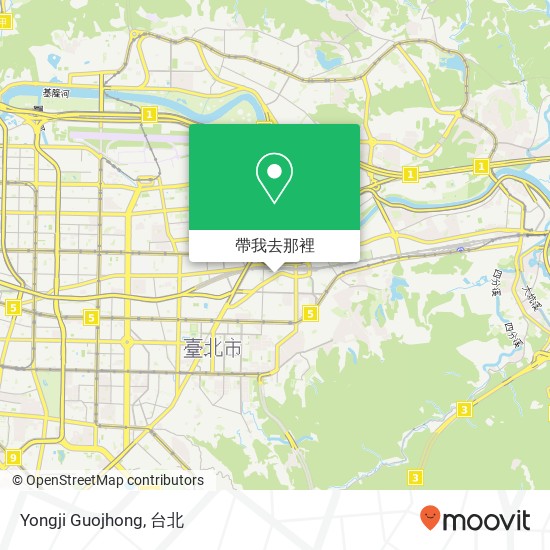 Yongji Guojhong地圖